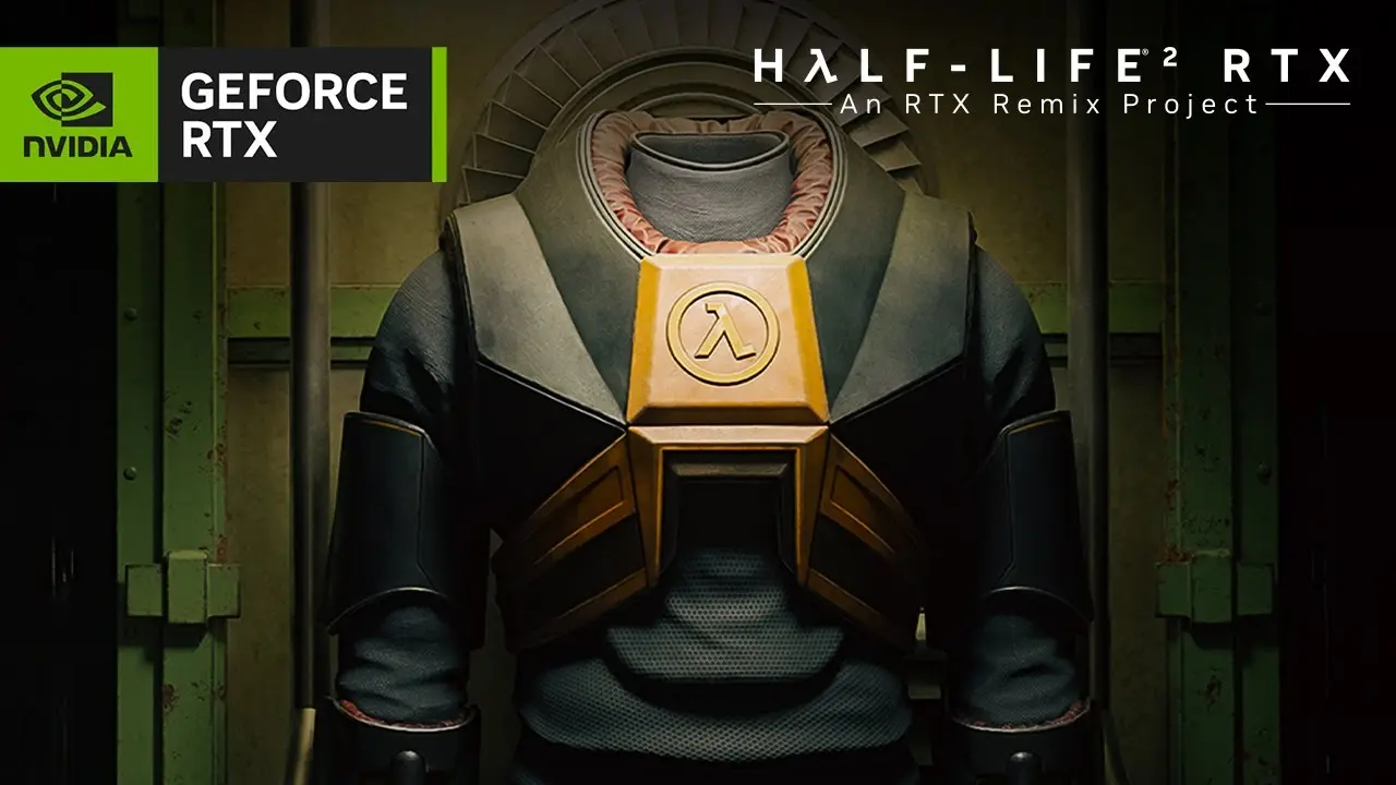 NVIDIA RTX Remix interface showing game assets