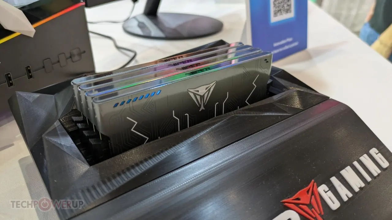 Patriot Memory Viper Steel 5 Infinite RGB DDR5 RAM Spotted with Infinity Heatsink