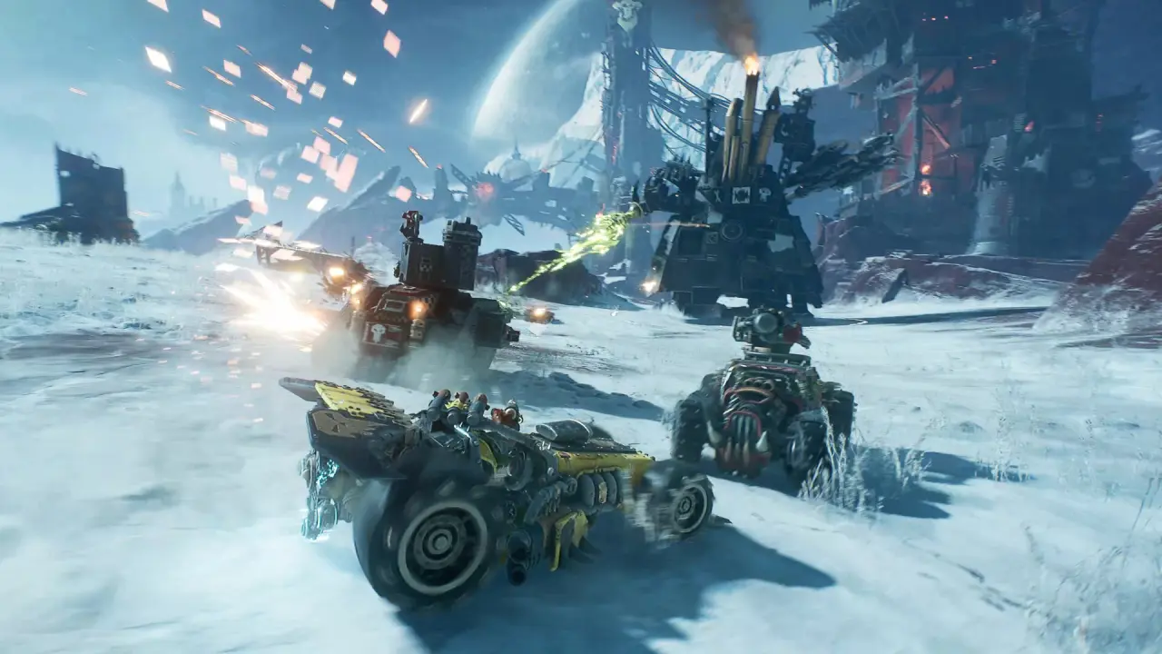 Warhammer 40K Speed Freeks gameplay screenshot