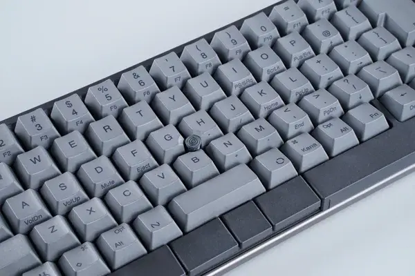 PFU HHKB Studio keyboard with new gray keycaps