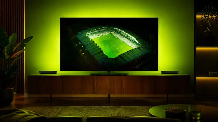 Philips Hue smart lighting setup for sports viewing
