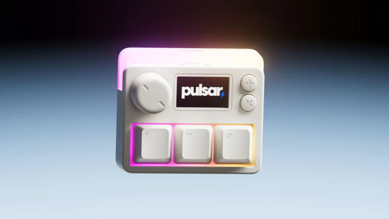 Pulsar Lab X-PAD mini ultra-small keyboard