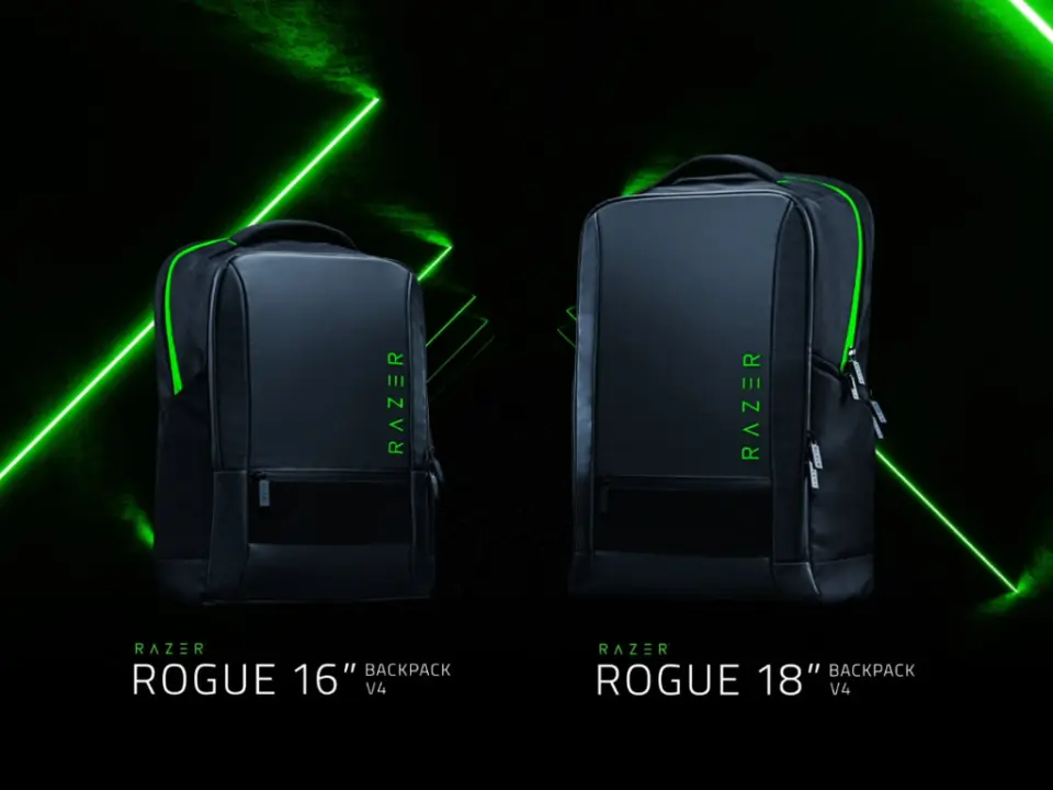 Razer Rogue Backpack V4 Launches for 16 and 18-Inch Gaming Laptops