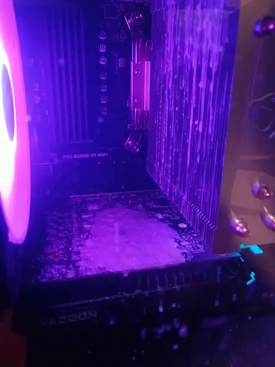 Reddit User Fills PC Case With Melted Wax After Desk Collapse