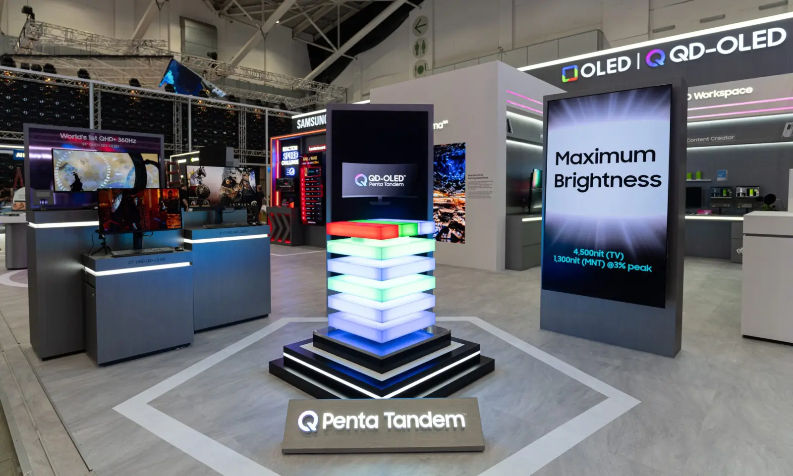 Samsung Display Computex 2024 booth