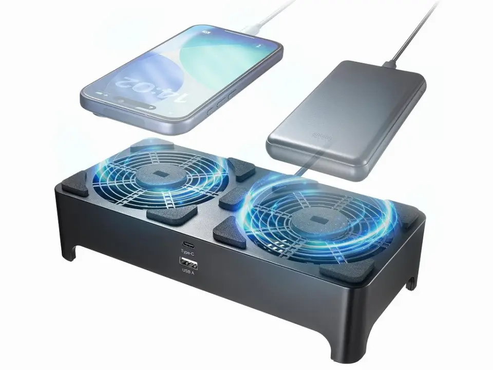Sanwa Direct 400-CLN041 small cooler launches with auto-sensing dual fans