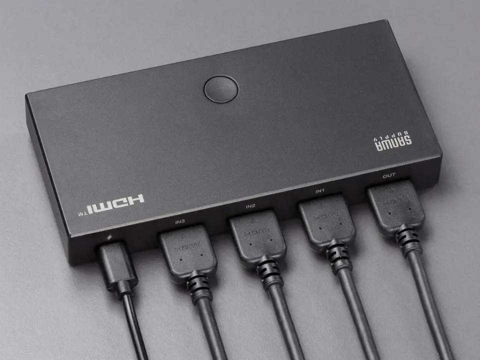 Sanwa Direct Launches 4K HDMI Switches for Home Theater Setup