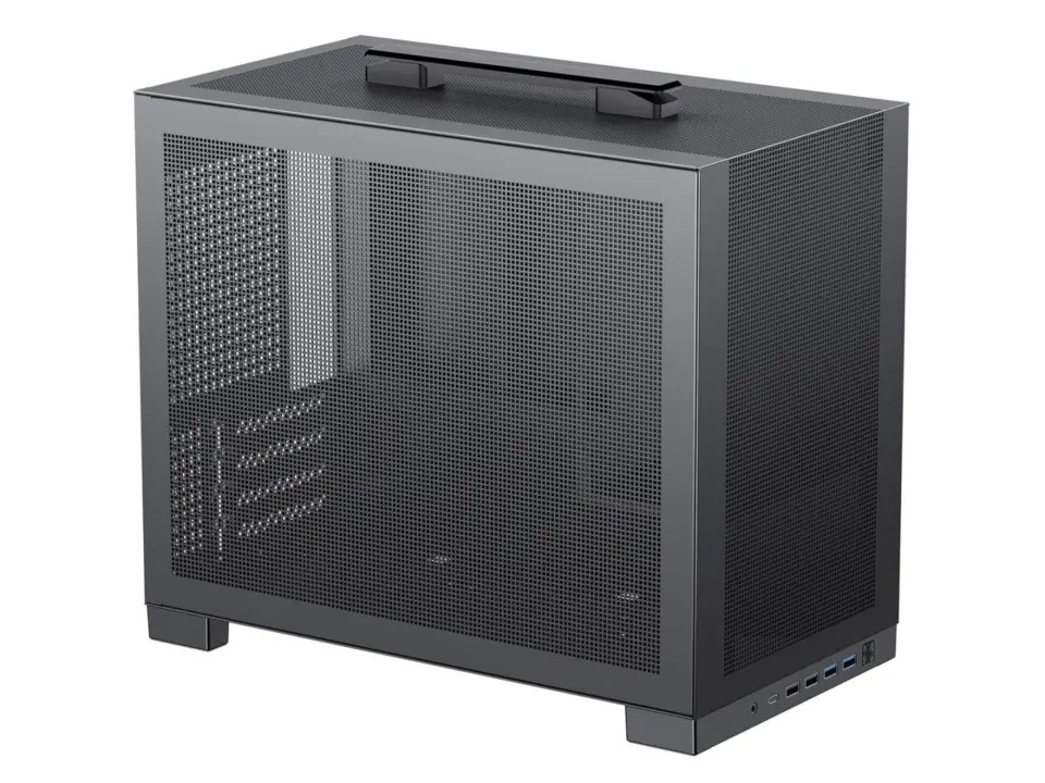 Shiny Snake G380 M-ATX PC case with mesh side panel