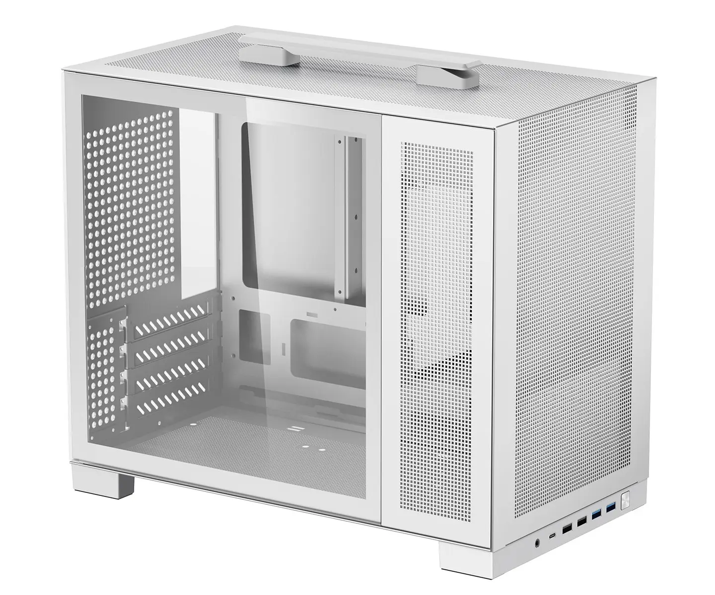 Shiny Snake G380 M-ATX PC case with mesh side panel