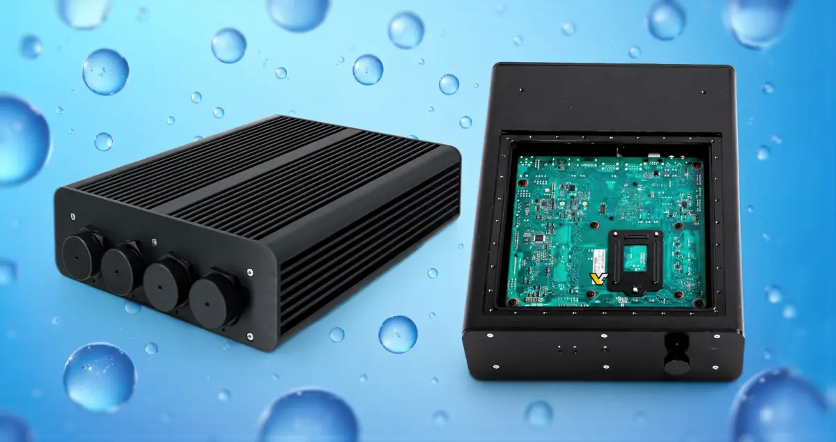 Silent PC waterproof desktop computer