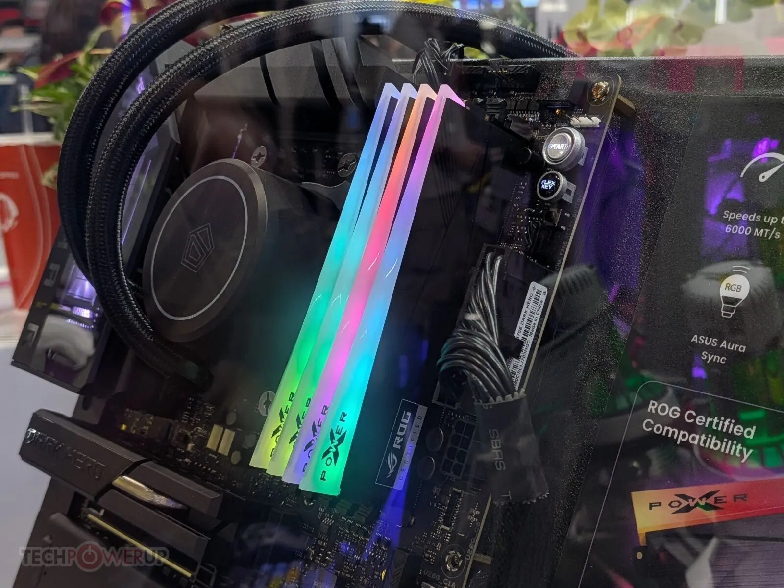 Silicon Power XPower Cyclone DDR5 memory kits and XS90 SSD on display at Computex 2026