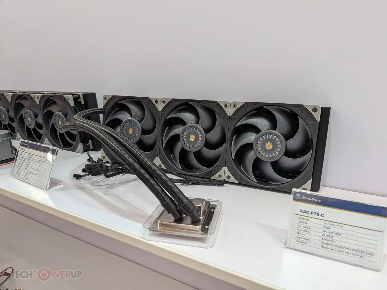 SilverStone cooling hardware lineup at Computex 2026