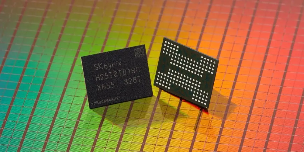 SK Hynix NAND flash wafer fab facility
