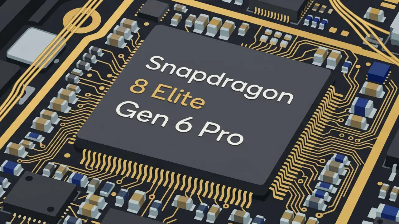 Snapdragon 8 Elite Gen 6 Pro chip paired with LPDDR6 RAM