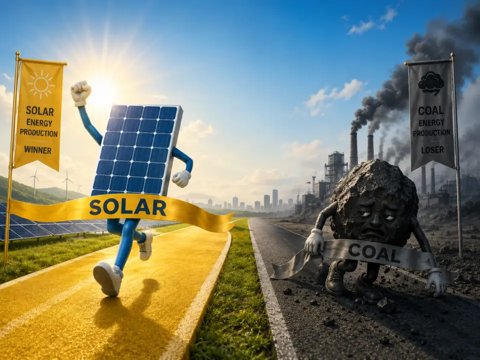 Solar Energy Surpasses Coal in US Electricity Generation for First Time