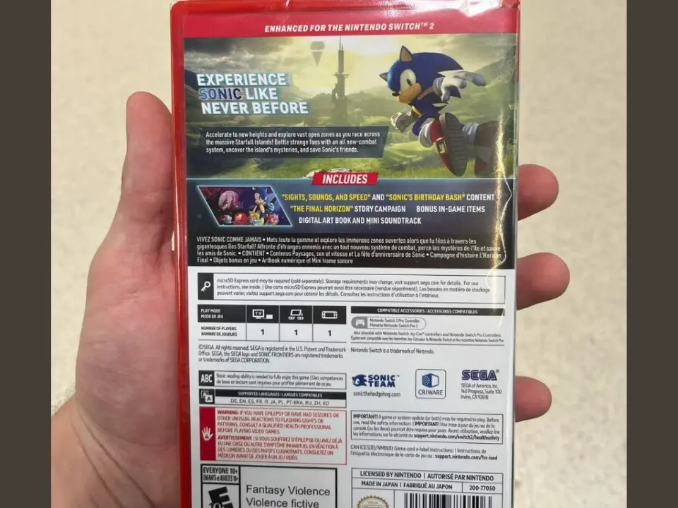 Sega Sonic Frontiers: Definitive Edition