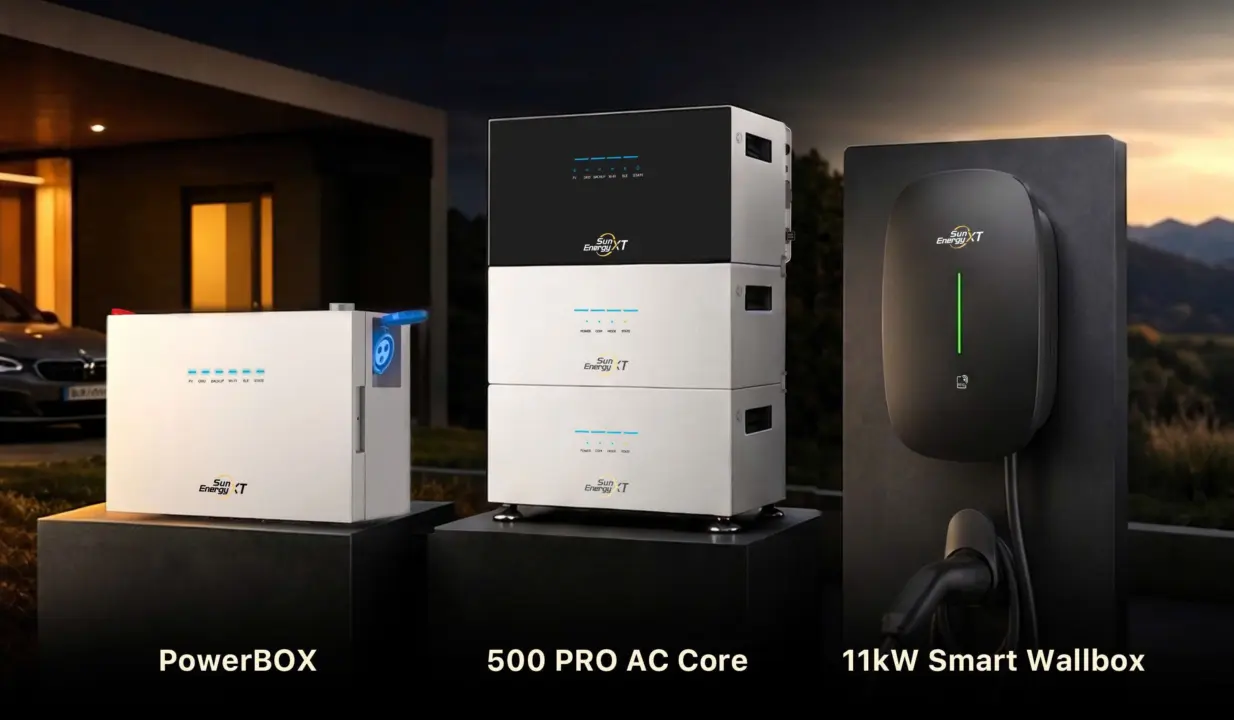 SunEnergyXT Launches PowerBox, 500 Pro Battery, and 11 kW Wallbox