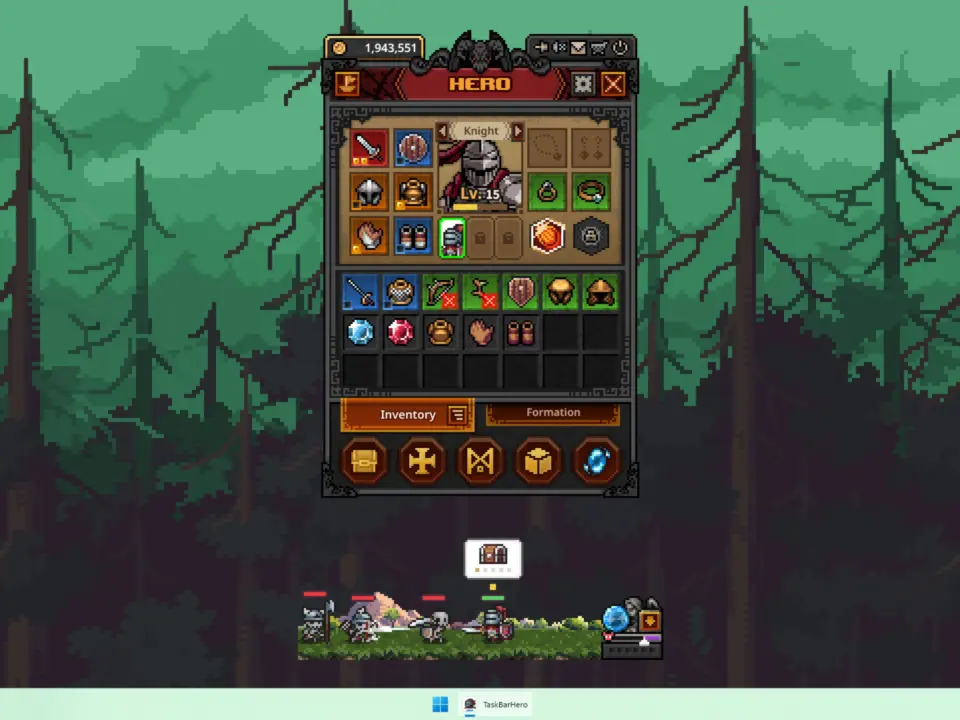 TBH: Task Bar Hero Hits No. 2 on Steam With Real-World Earning Mechanics