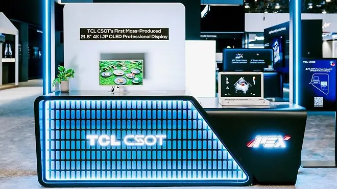 TCL CSOT IJP OLED Panels Target Monitor and Laptop Markets