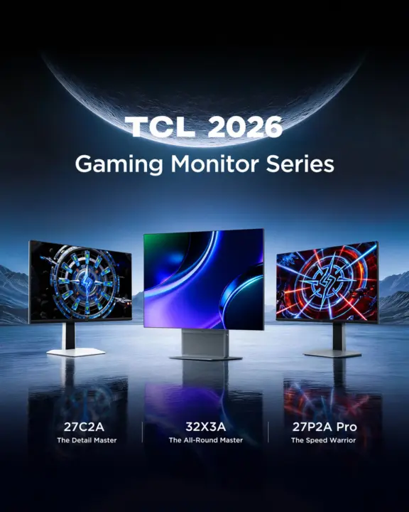 TCL Launches OLED+ and QD-Mini LED Monitor Lineup in Europe