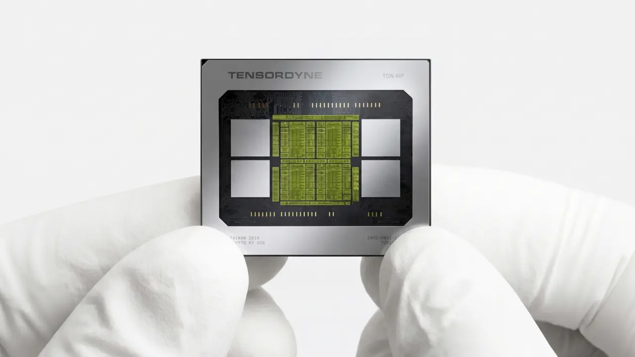 Tensordyne Napier AI chip packaging