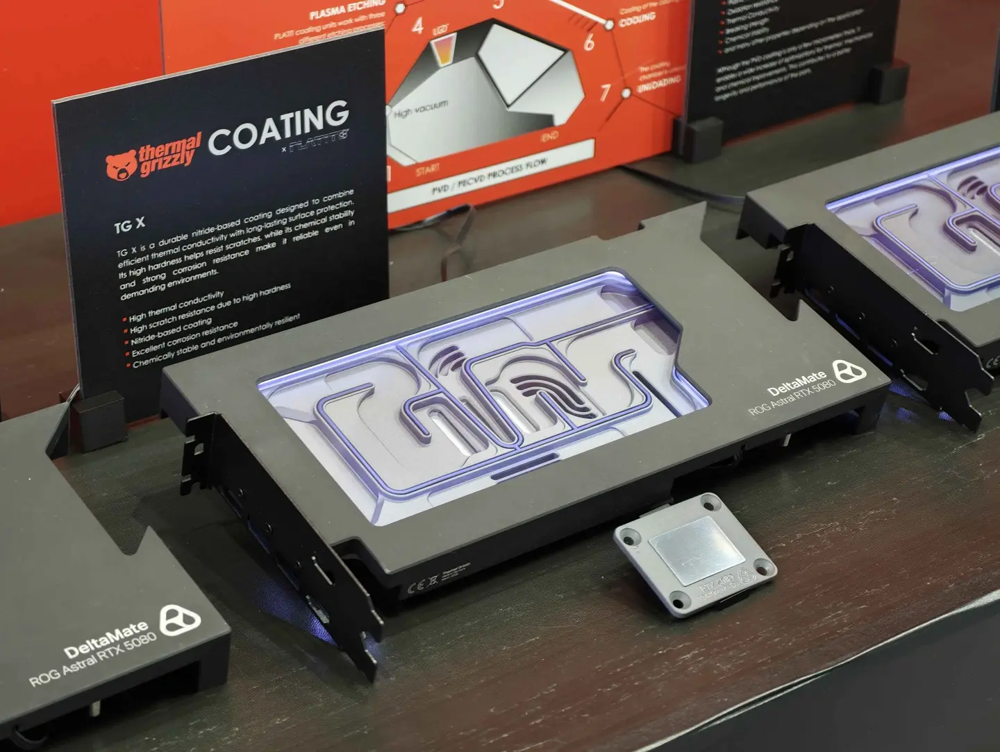 Thermal Grizzly Mycro Direct-Die Diamond cold plate with CVD diamond film