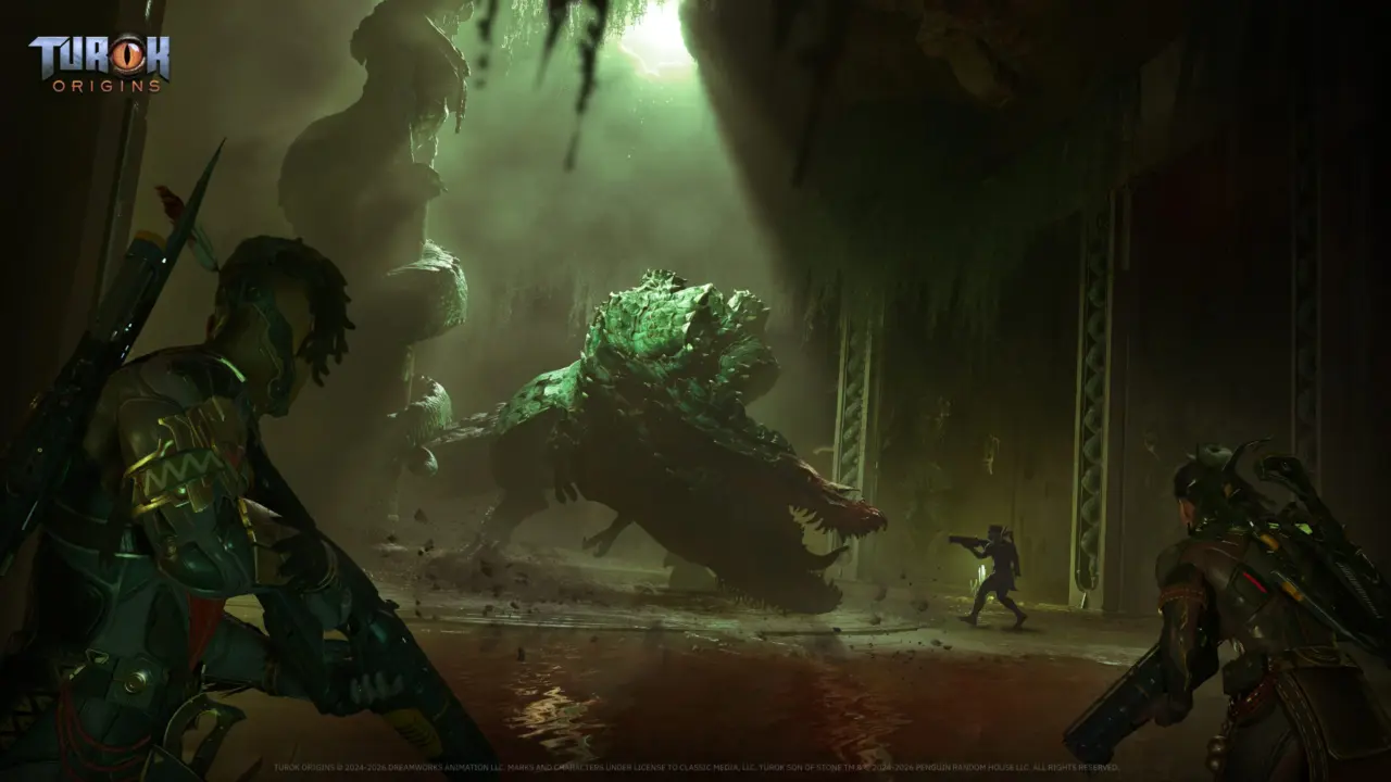 Turok: Origins Trailer Reveals Intense Co-op Combat and Grapple Hooks