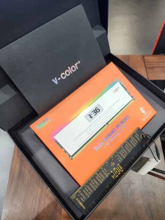 V-Color Manta XOT1 DDR5 Memory Kits Feature Low-Profile OLED Displays