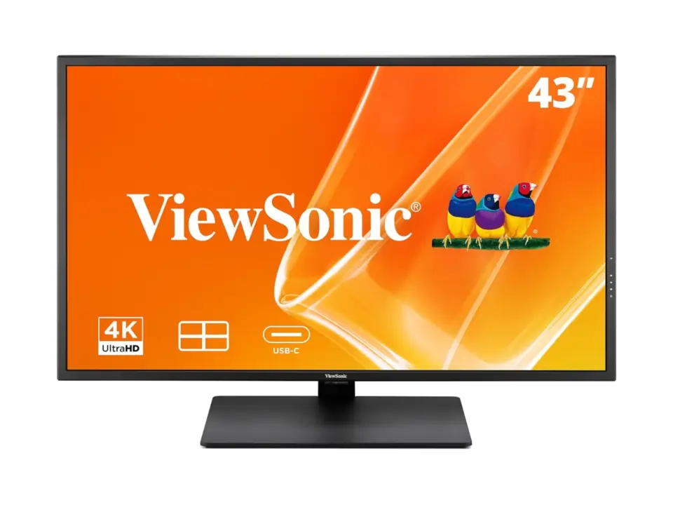 ViewSonic Launches 43-Inch UHD Monitor VX4381U-4K for Productivity