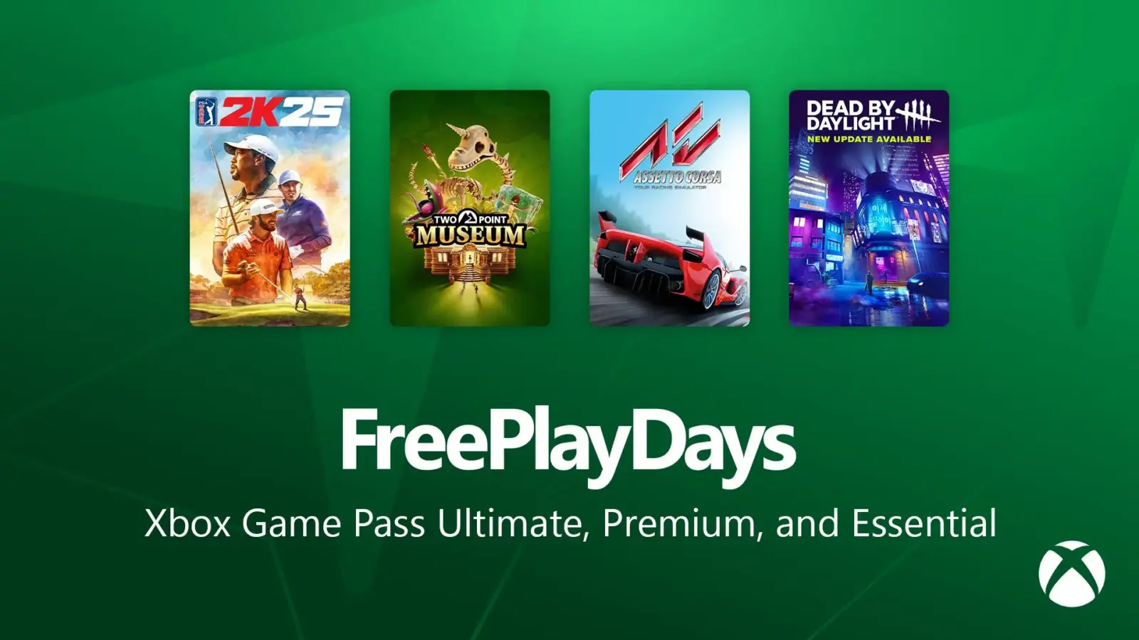Xbox Free Play Days promotional graphic