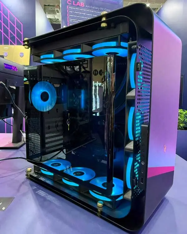 XERON S-Lab and C-Lab cases at COMPUTEX 2026