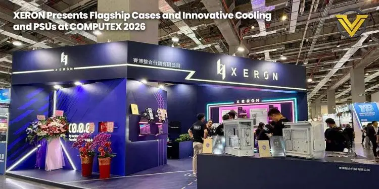 XERON Showcases Flagship S-Lab and C-Lab Cases at COMPUTEX 2026