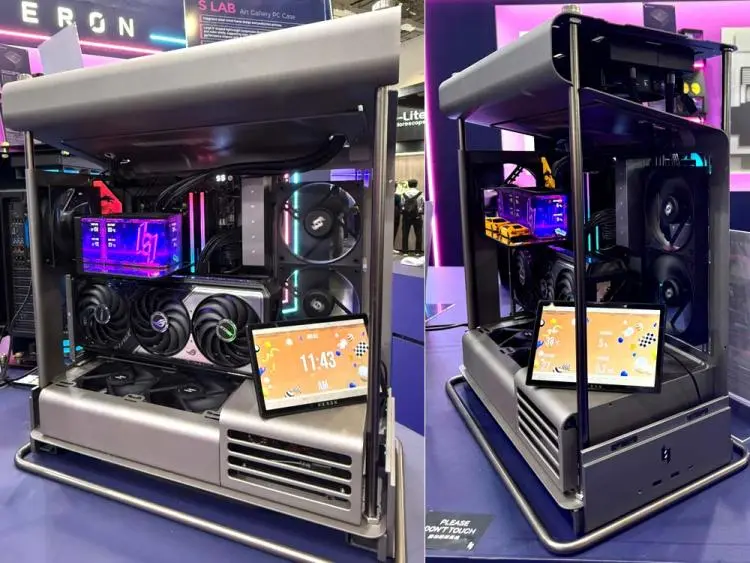 XERON LUX L360 VISION AIO cooler with OLED display