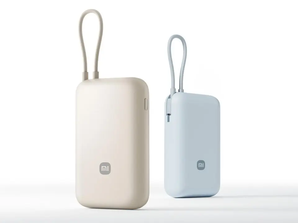 Xiaomi 10,000mAh Pocket Power Bank 2026 with Built-in Cable Released