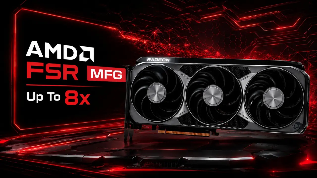 AMD Radeon Drivers Add Hidden 8x Frame Generation, Outpacing NVIDIA