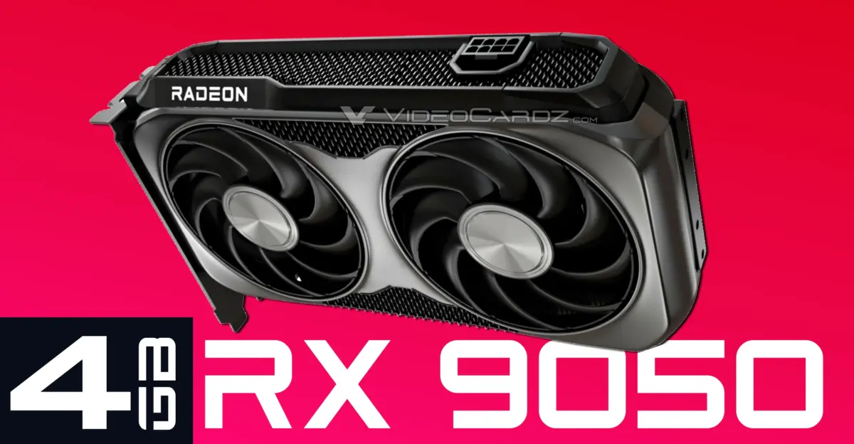 AMD Radeon RX 9050 4GB Confirmed as OEM-Only GPU
