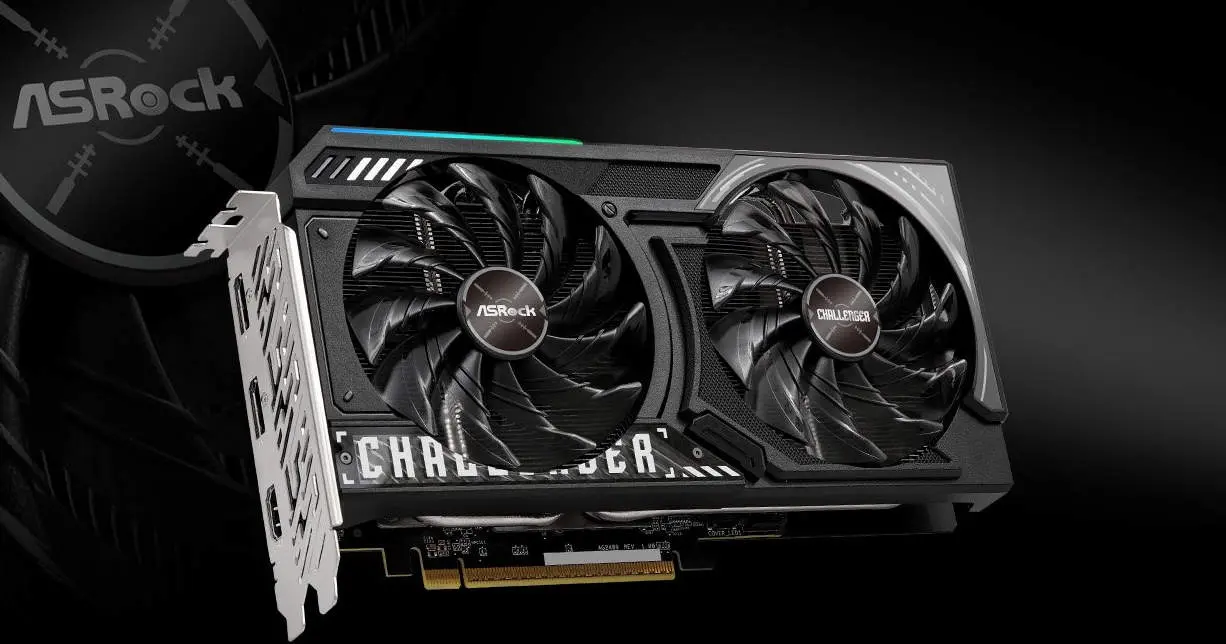 ASRock Radeon RX 9050 graphics card