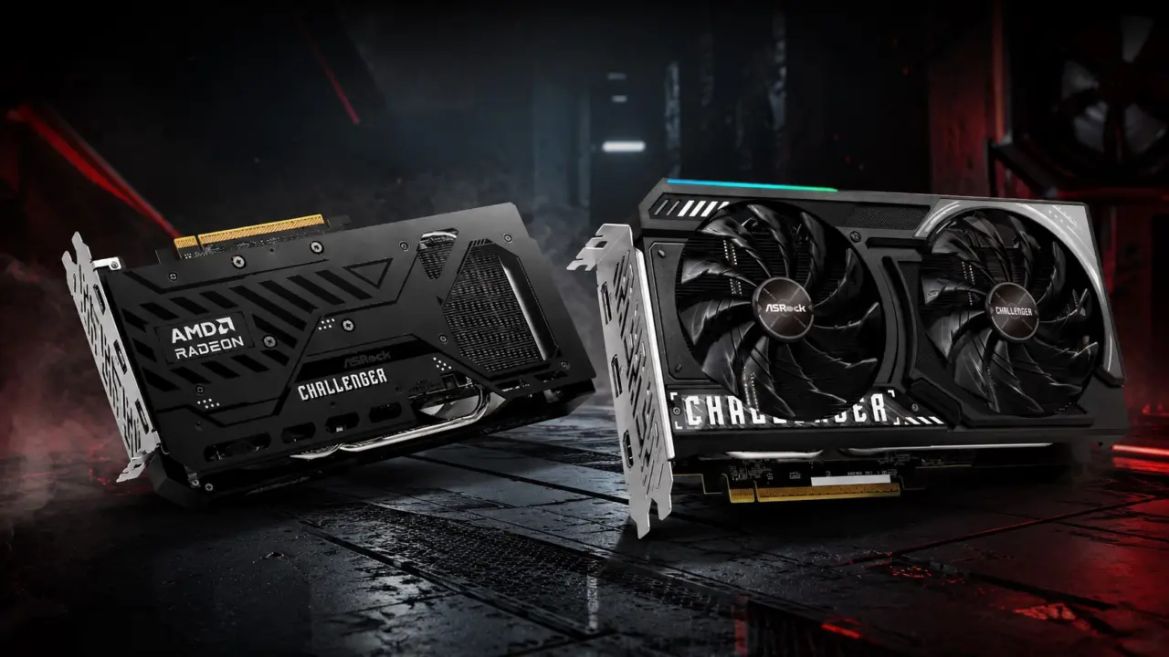 ASRock Radeon RX 9050 graphics card