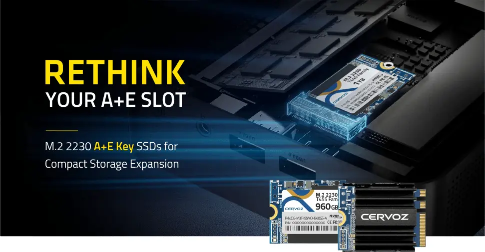 Cervoz T445 T455 SSDs Fill M.2 2230 Slots With Up to 1865MB/s Read Speeds