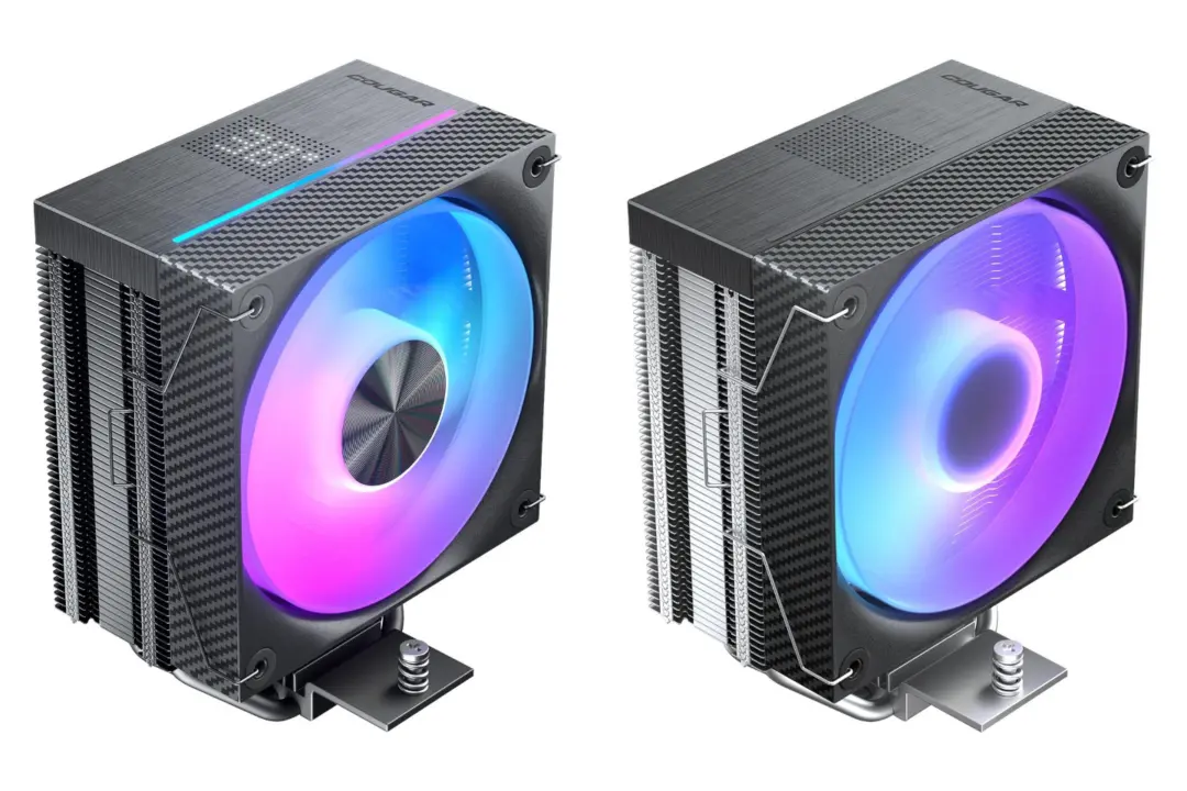 COUGAR FRZ 412 ARGB Cooler Launches With 240W TDP and 4 Heat Pipes