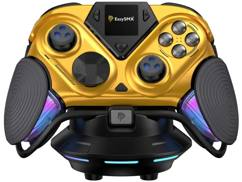EasySMX Dune D15 Controller Launches With 8kHz Polling and LCD Screen