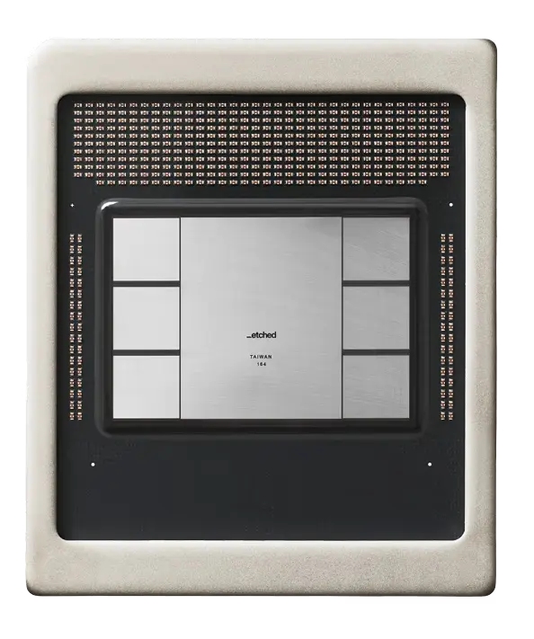 Etched rack-scale AI hardware