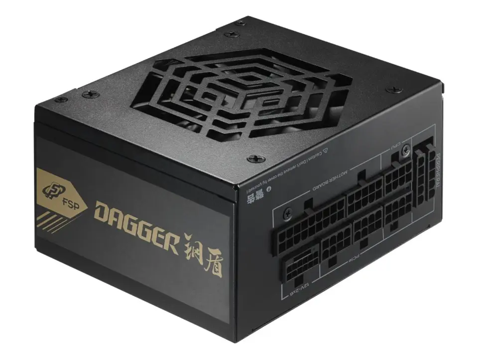 FSP DAGGER GD SFX Power Supply Ships with Native PCIe 12V-2×6