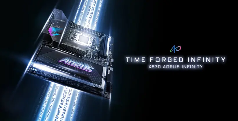 GIGABYTE AORUS INFINITY Motherboard and RTX 5080 GPU Reservations Open