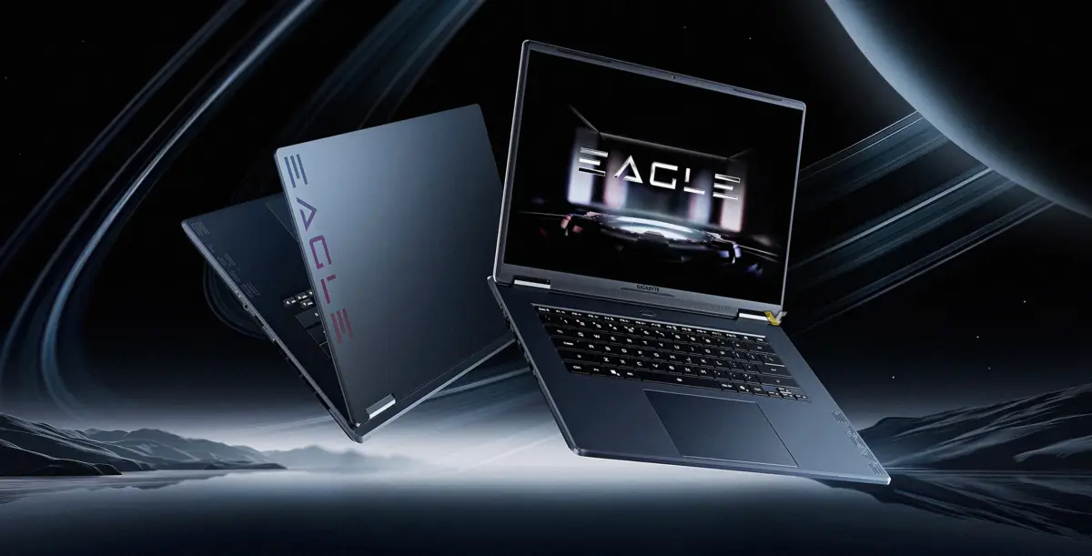 GIGABYTE EAGLE GL6J laptop launches with RTX 3050/4050 options