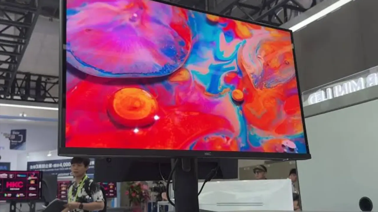 HKC 1300Hz Tri-Mode Gaming Monitor Debuts at ChinaJoy