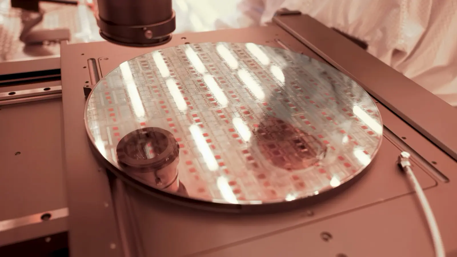 Intel advanced packaging facility interior