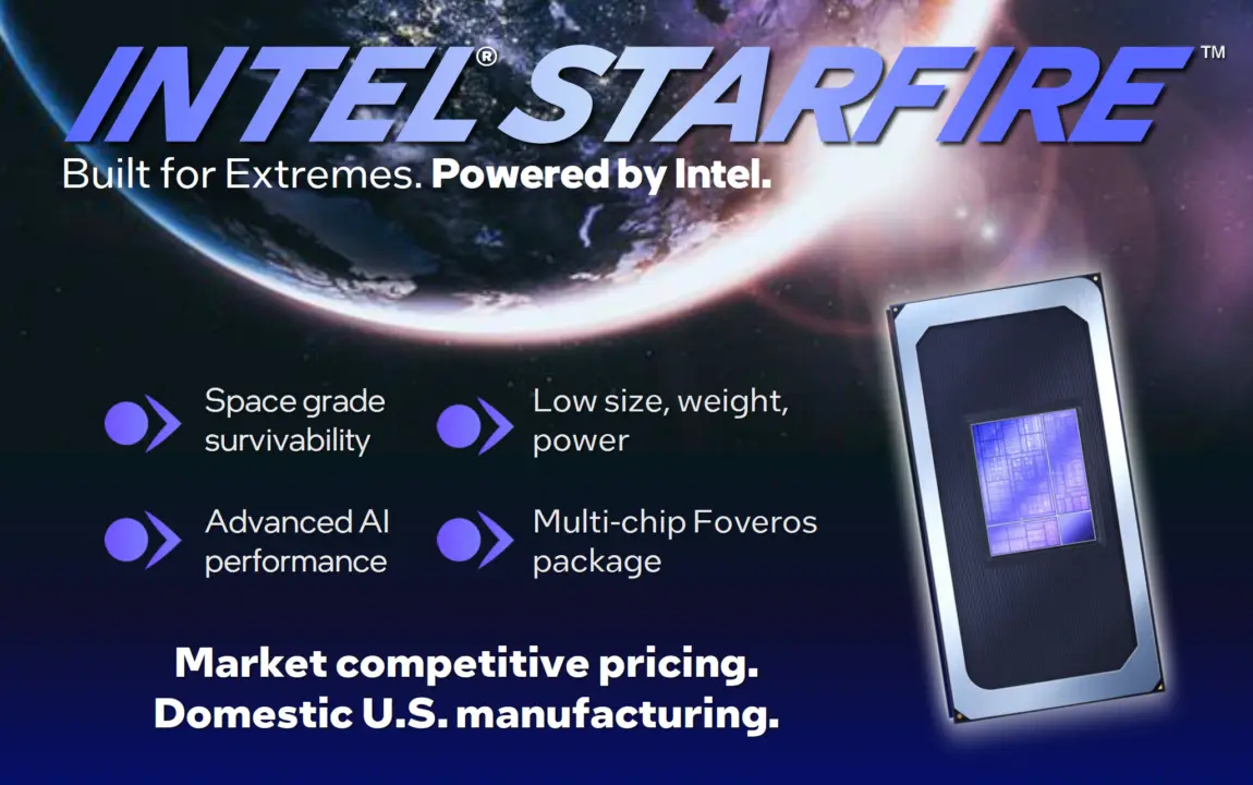 Intel Starfire space-grade system-on-chip