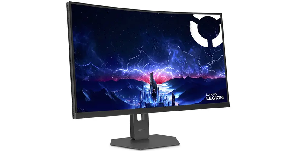 Lenovo Legion 32Q-2c gaming monitor side profile