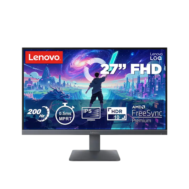 Lenovo LOQ 27-10 Monitor Launches at $110 With 200Hz Refresh Rate
